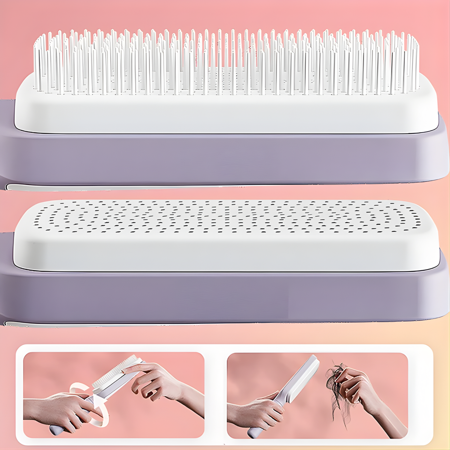 Cepillo autolimpiante